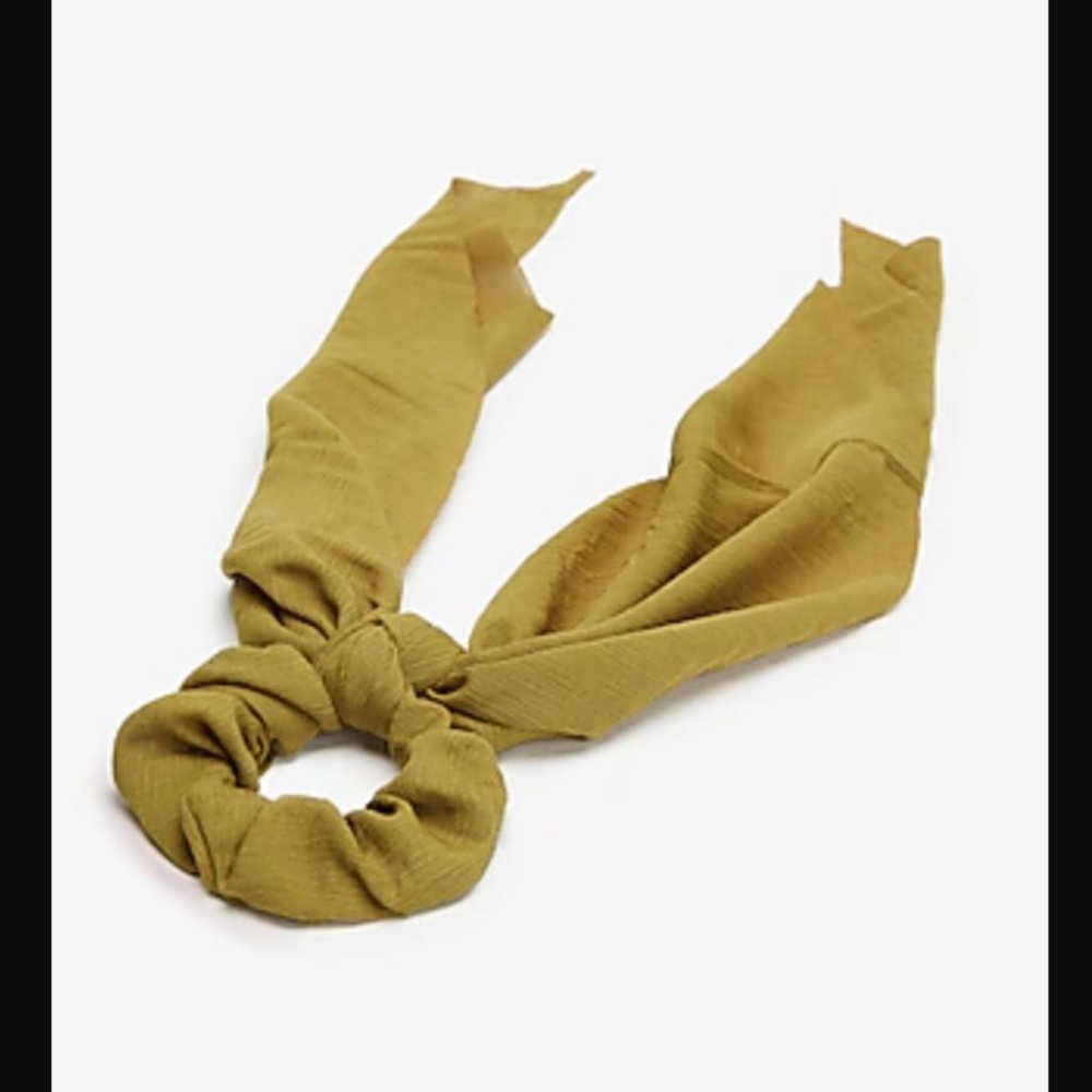 nOir Chiffon Hair Scarf